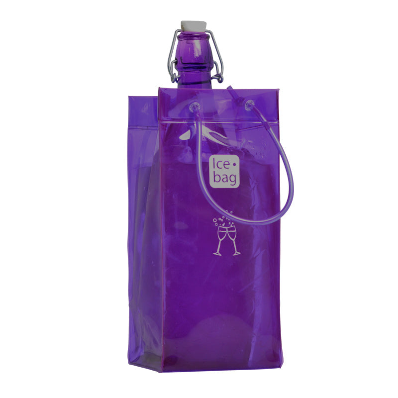 Ice.bag® CLASSIC PURPLE | 1 Bottle Cooler | Pack of 24