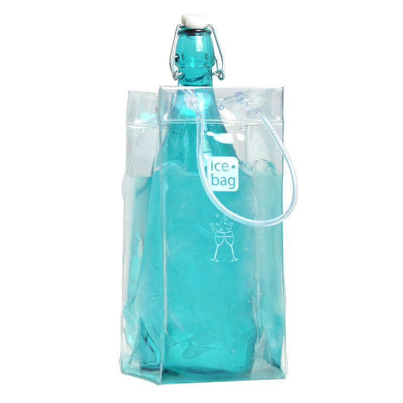 Ice.bag® CLASSIC CLEAR | 1 Bottle Cooler | Pack of 24