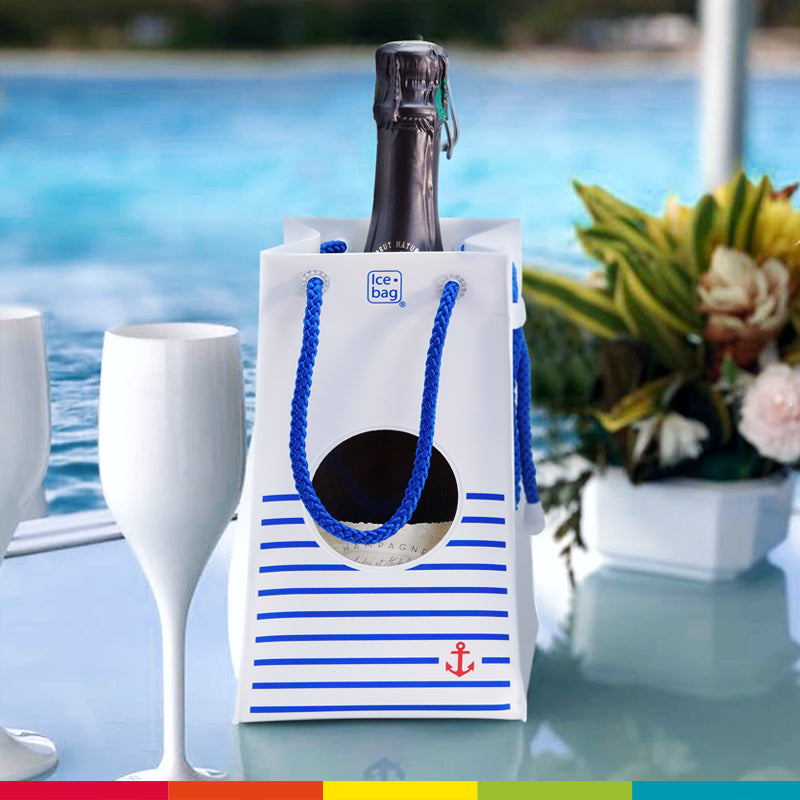 Ice.bag® YACHTING|1 Bottle Cooler|Pack of 24
