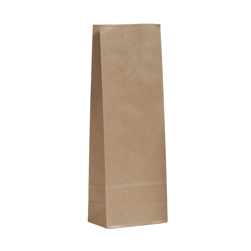 SOS food bag 400 ml | brown laid kraft | 1200