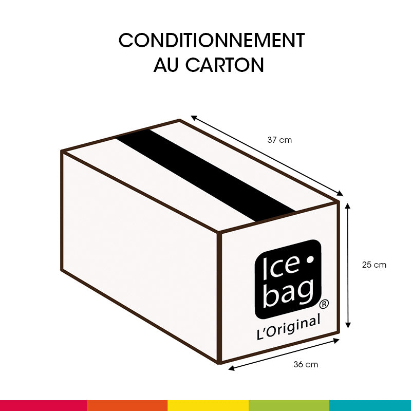 Ice.bag® CUBE | Cooler for 4 cans | 60 per pack