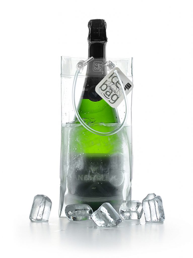 Ice.bag® CLASSIC CLEAR|Rafraîchisseur 1 bouteille|par 120