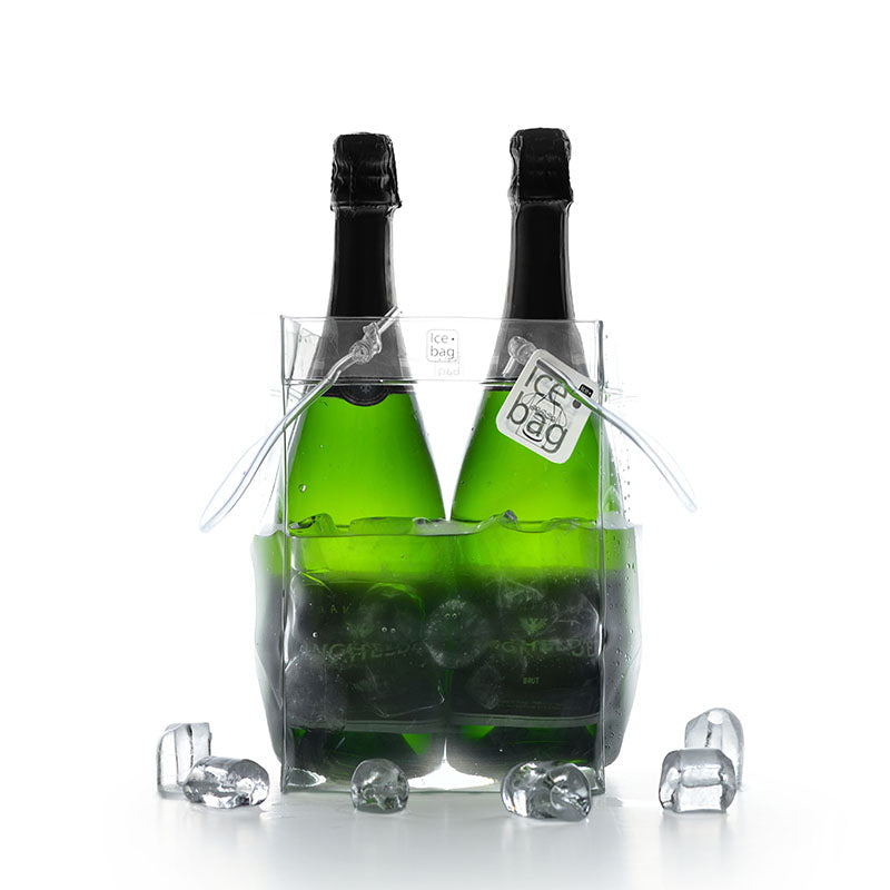 Ice.bag® MINI KING | 2-bottle or 1-magnum cooler | 60-pack