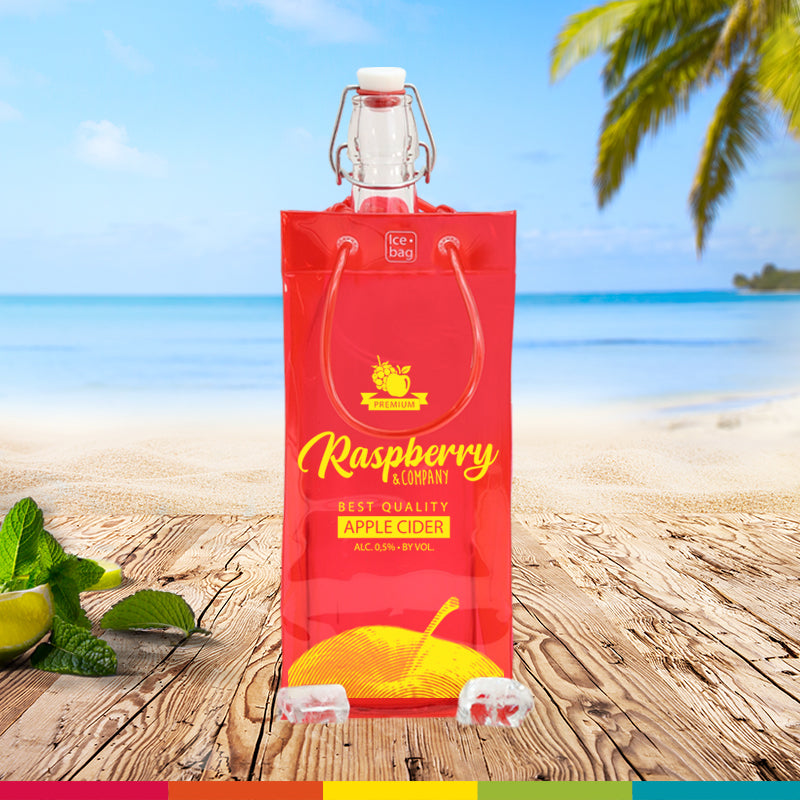 Ice.bag® PRO CHERRY POUR REPIQUAGE  |  Rafraîchisseur 1 bouteille  |  par 60