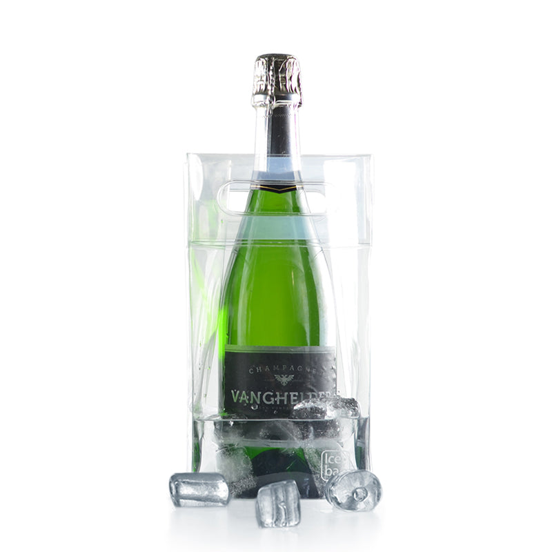 Ice.bag® SQUARE CLASSIC|Rafraîchisseur 1 bouteille|par 100