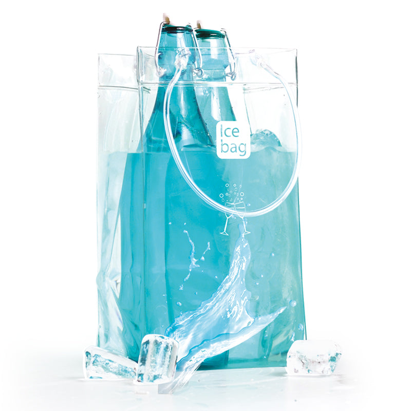 Ice.bag® CLASSIC KING CLEAR  |  Rafraîchisseur 2 bouteilles ou 1 Magnum   |  par 24