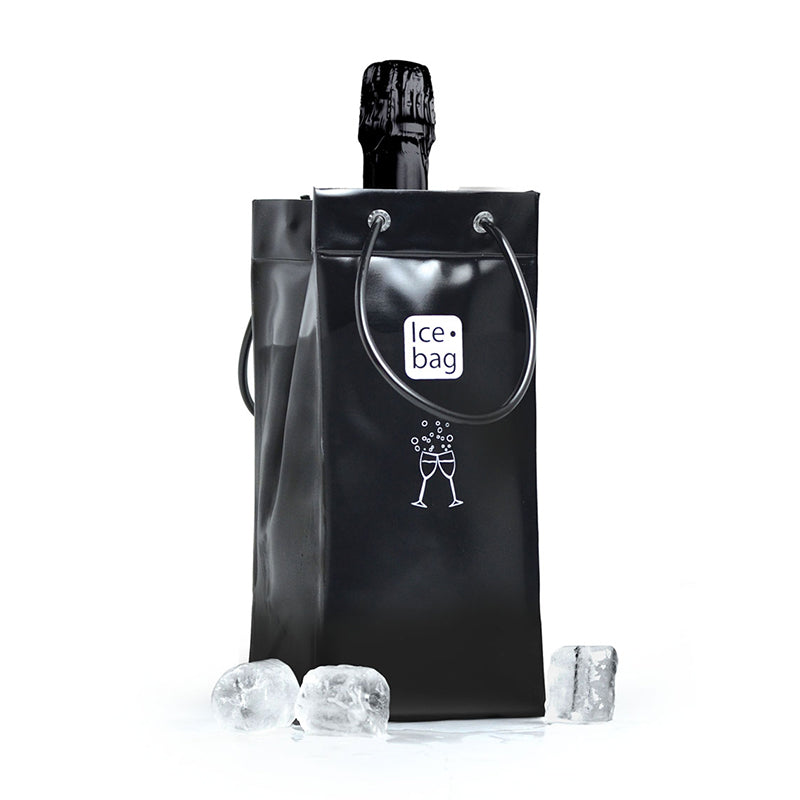 Ice.bag® CLASSIC NOIR  |  Rafraîchisseur 1 bouteille  |  par 24