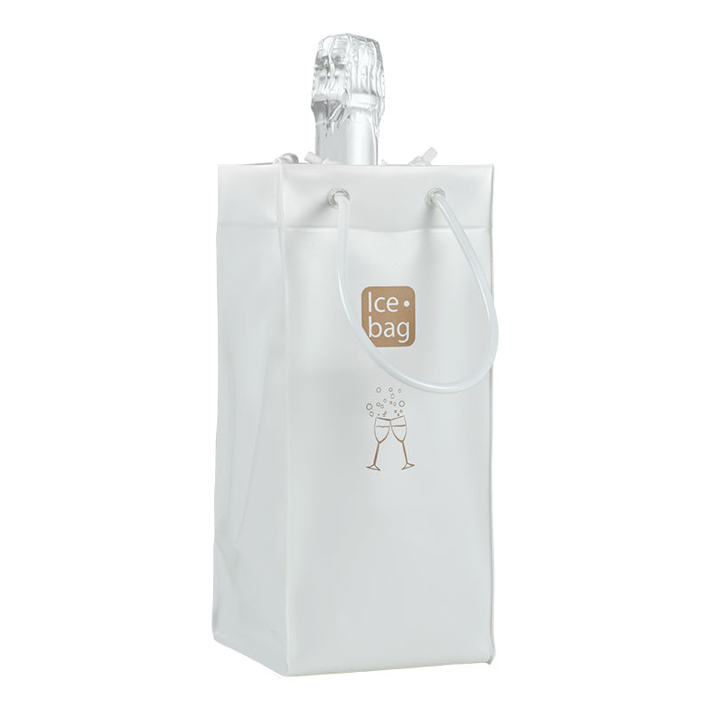Ice.bag® CLASSIC WHITE | 1-bottle cooler | 24 per pack