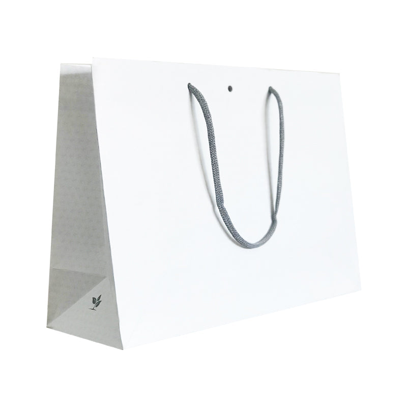 Lupuna Standard Boutique Bag | Paper Handles | 33+11.5x24cm | Pack of 120