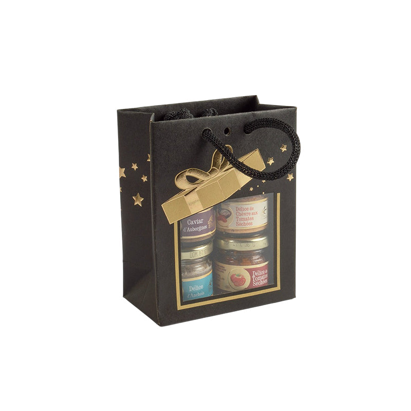 Sac Small M.Lupin III | kraft brun | poignées papier | 11,4+6,4x14,6cm | par 240