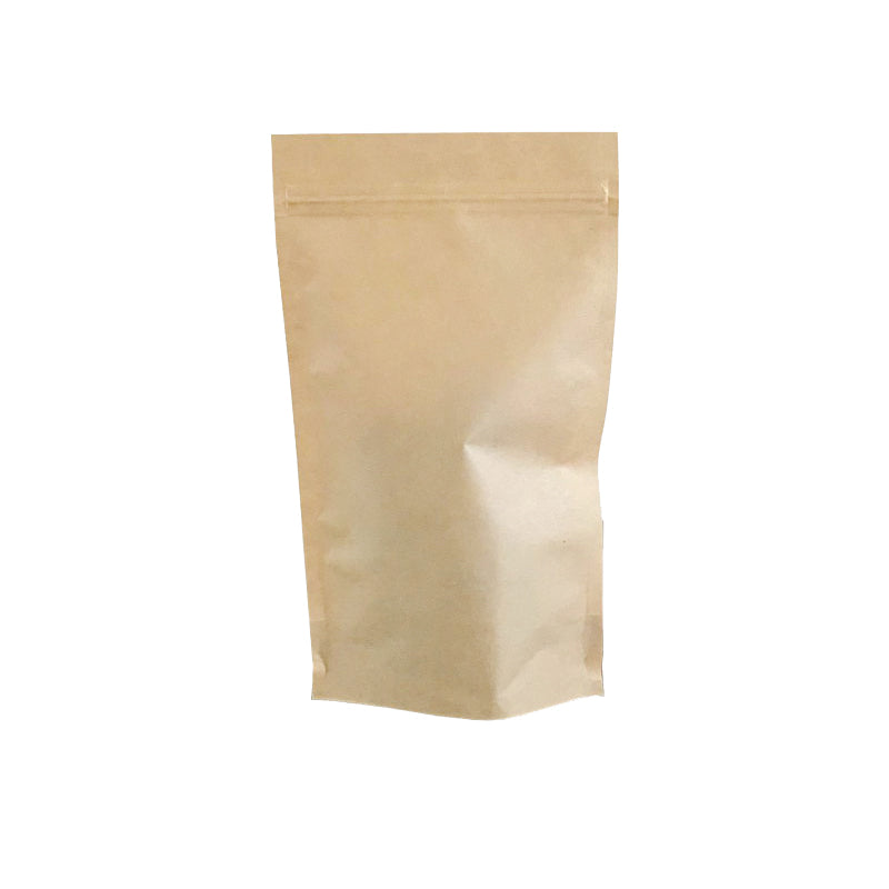 Sachet Doypack avec zip hermétique 500ml | kraft brun | par 900