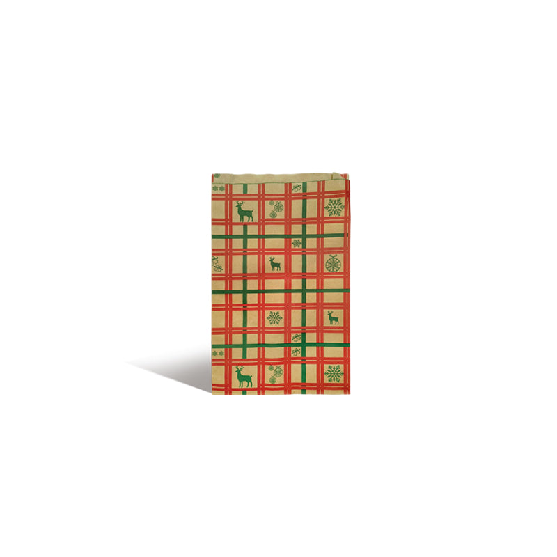 Pochette Cadeau Highlander kraft brun 70gr 12+5x24cm par 1000