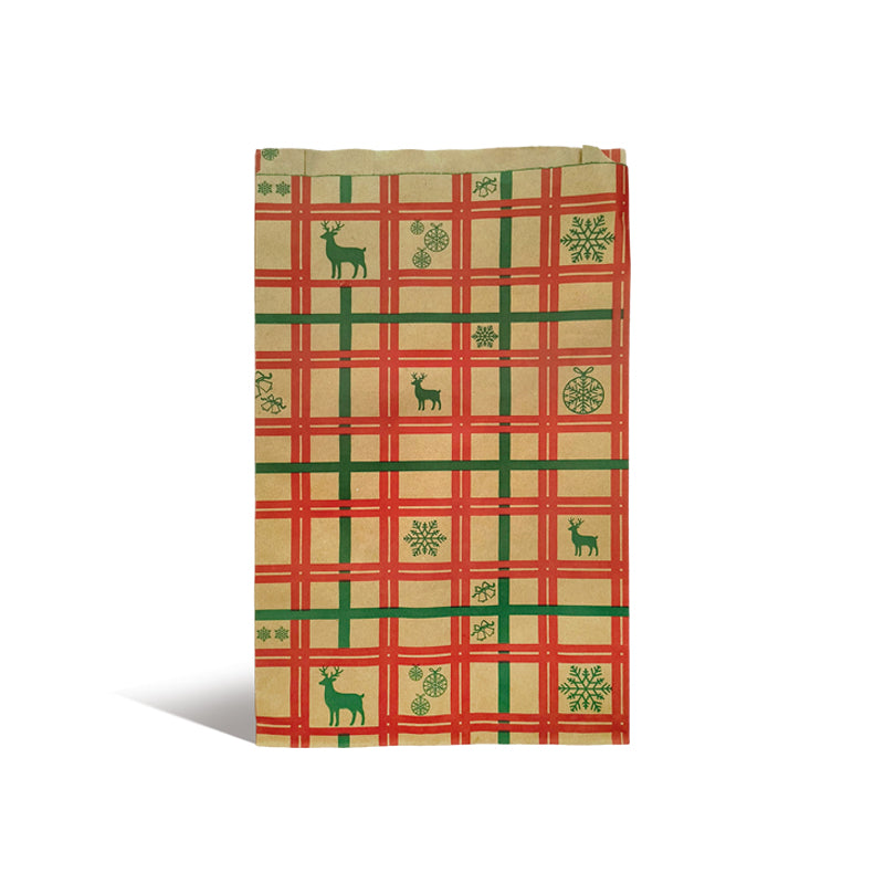 Pochette Cadeau Highlander kraft brun 70gr 24+6x42cm par 500
