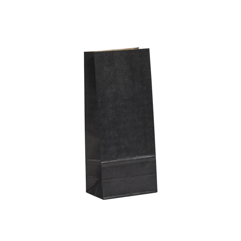 Sac alimentaire SOS 250 ml|kraft noir vergé|par 1200