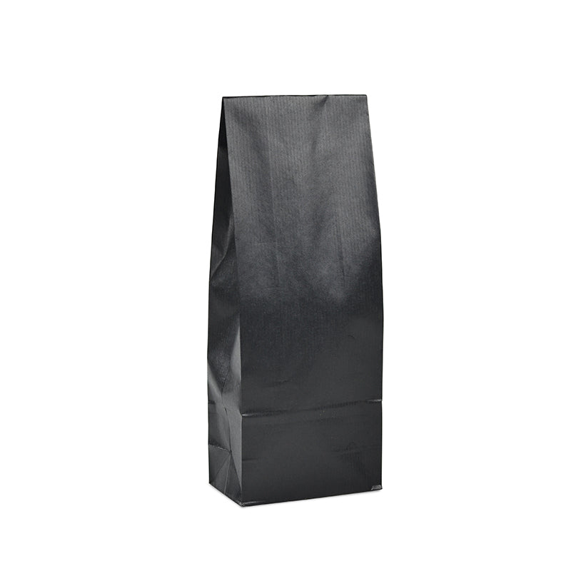SOS food bag | black kraft | laid 400 ml x 1200