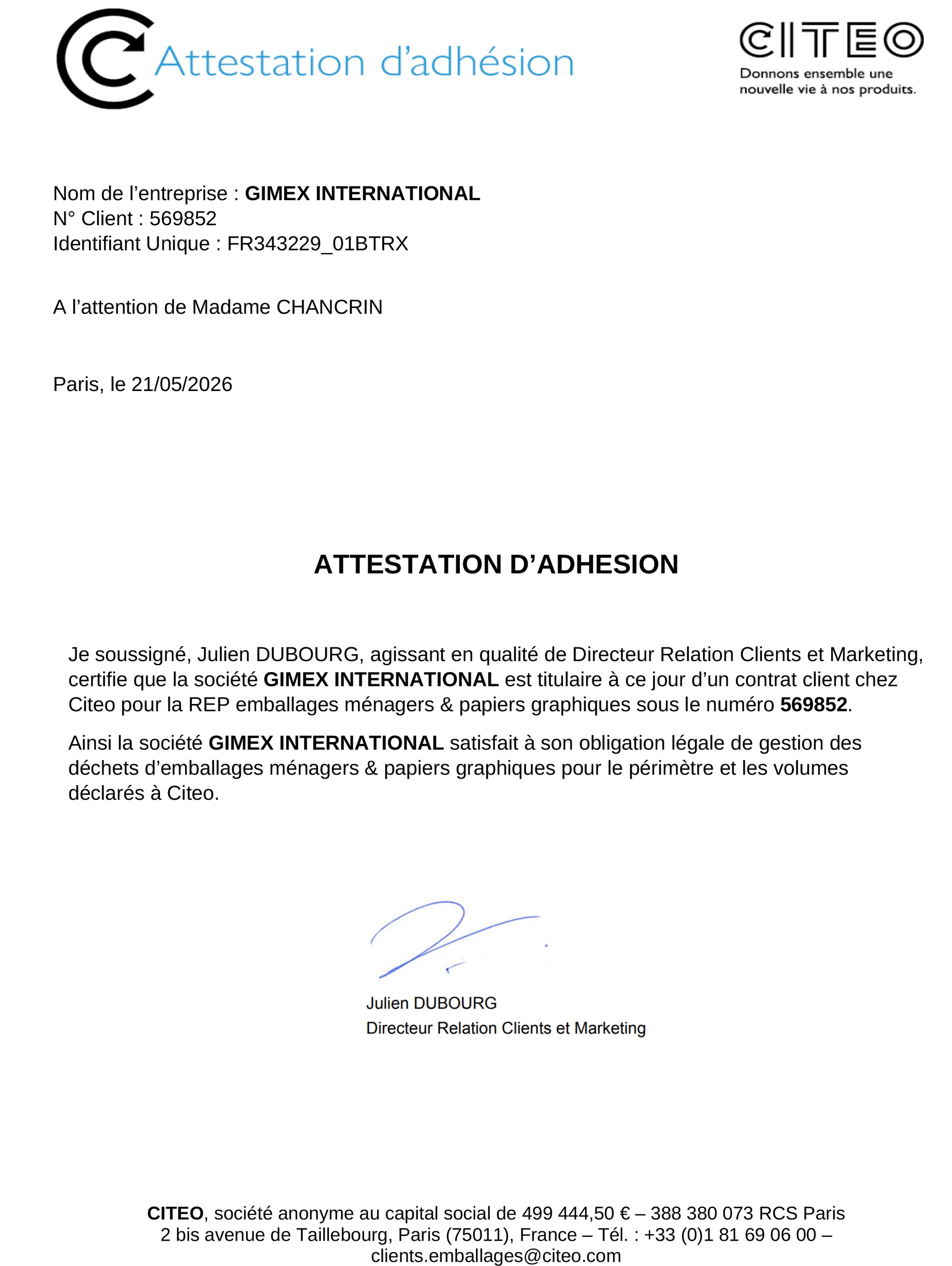 Gimex International